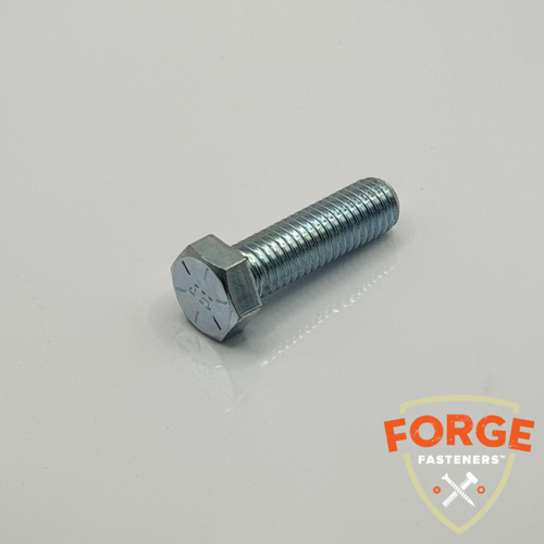 Hex Hd Set Screw UNC ZP G8 (BULK)